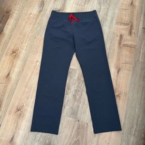 Figs Charcoal Livingston Basic Scrub Pants M